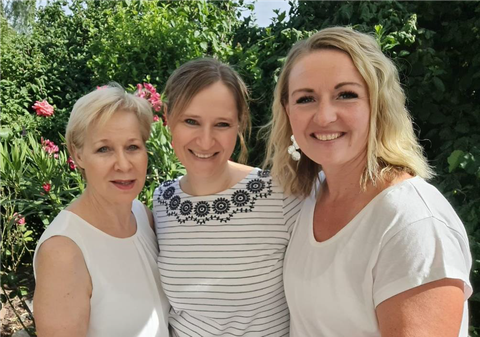 Familienbesucherinnen für die Gemeinde Engelsbrand Susanne Kälber, Christine Ihly, Julia Stallhofer, v.l.